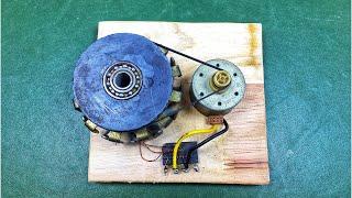 Powerful Mini Self Running Motor Using Free Energy Generator