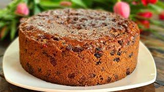 Easy and Simple Fruit Cake Recipe  SUBTITLES 