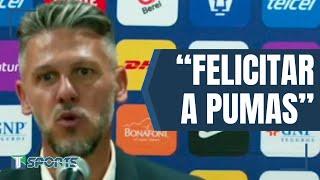 TODO lo que DIJO Martín Demichelis del PASE de Rayados a Semifinales, tras ELIMINAR a Pumas