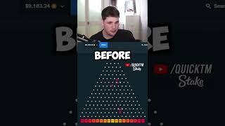 1000x Plinko!! #quicktmclips #stake #plinko