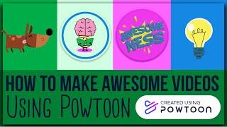 How to Make Stunning Animations and Awesome Videos using Powtoon: The Best Animation Program