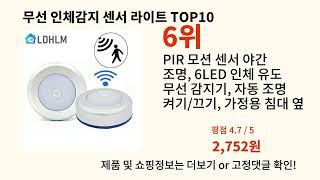 무선 인체감지 센서 라이트 2024 최신 알리익스프레스 추천 Top 10