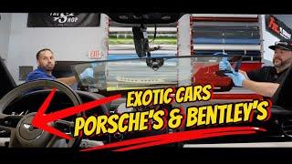 Porsche & Bentley windshield replacement: Exotic car care from Auto Glass Direct