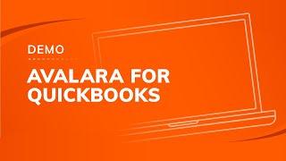 Avalara for QuickBooks Demo