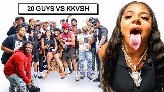 20 MEN VS 1 INFLUENCER: KKVSH