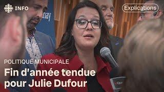 Une fin d’année tendue pour Julie Dufour et les élus de Saguenay