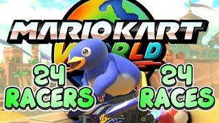24 Races of 24 Player Online Mario Kart World