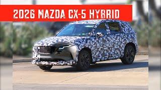 2026 Mazda CX 5 Hybrid spotted in US