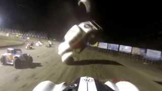 INEX Legend Car Crash - River Cities Speedway