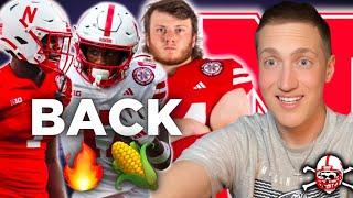 REACTION: KEY Nebraska Players RETURNING?  | NO MORE TRANSFERS | HUGE | Husker Football News