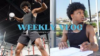 WEEKLY VLOG: work is wonky, locking back in with my goals, joint pain + more