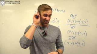 Rotations on a Coordinate Plane (Tarver Academy Math)