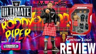 cXc WWE Ultimate Edition ROWDY RODDY PIPER Figure Unboxing • Review and Customized Shirt / Jacket