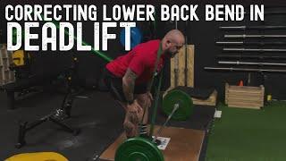 Fixing a lower back bend on Deadlift - Serious Strength Academy