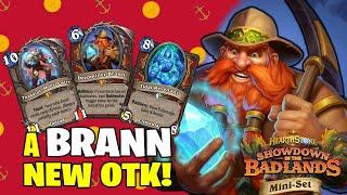 A BRANN New Type of Warrior Deck! | Reno Warrior Delve Into Deepholm Hearthstone Warrior Deck