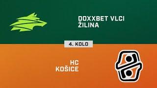 4. kolo: Vlci Žilina - HC Košice 2:1 pp (HIGHLIGHTY)