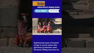 Quipu: Ancient Data Storage System
