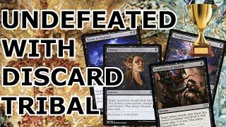 UNDEFEATED WITH 16 DISCARD SPELLS!  Legacy Mono Black Profane Tutor Leyline Helm Combo MTG