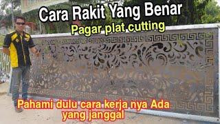 Tutorial ‼️ Rakit paGar pLat Cutting ..