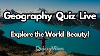 QuizzyVibes Geography Quiz Live 