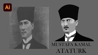 Ataturk Graphic Designing Speedart