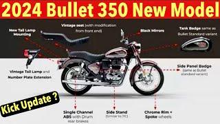 2024 New Royal Enfield Bullet 350 Launch Updates | Kick & Prices Confirmed 