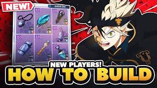 BLACK ASTA IS BACK! HOW TO BUILD THE BEST DPS! UPDATED GUIDE! | Black Clover Mobile