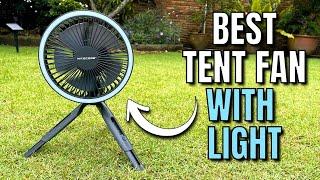 Best Tent Fan with Light – Nitecore NEF10 Review