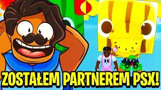 ZOSTAŁEM PARTNEREM PET SIMULATOR X! * EGG BATTLE w/ * @BuildIntoGames    *