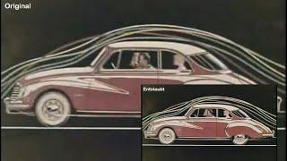 DKW Werbung Original und aufgefrischt im Vergleich
