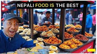 24 Hours Overeating Nepali Street Food with JUST $20! 