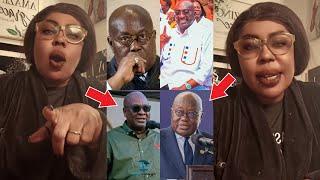 Afia Schwar React On Akufo-Addo's Goodbye To Kumasi, Drags Mahama & NDC