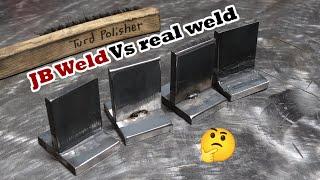 Is JB Weld even close to the strength of even a small actual weld....