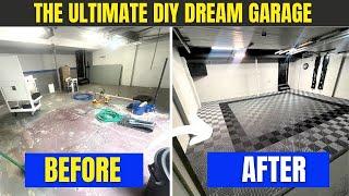 BUILDING A DIY SHOWROOM STYLE GARAGE!