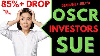 $OSCR  OSCR Stock News Today Oscar (#OSCR) Stock Investors Sue Oscar Health Inc OSCR Stocks