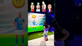 Ronaldo VS Messi VS Haaland S Mbappe,RobotChallenge#shortsfeed #shorts #shortsfeed #footballshorts