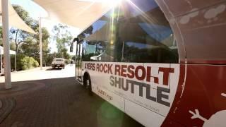 Free Shuttle Bus in Ayers Rock Resort