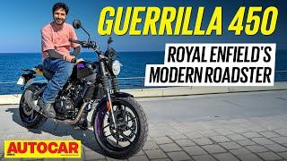 Royal Enfield Guerrilla 450 walkaround - RE’s answer to the X440 and Speed 400 | @autocarindia1