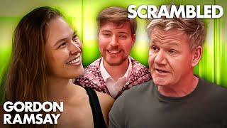 Gordon Challenges MrBeast, Ronda Rousey, and MORE | Scrambled | Gordon Ramsay