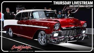 2024 SCOTTSDALE THURSDAY LIVESTREAM - Thursday, January 25  - BARRETT-JACKSON 2024 AUCTION