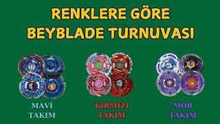 RENKLERE GÖRE BEYBLADE TURNUVASI | 8 RENK | 32 BEYBLADE