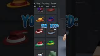 roblox free hat idea #shorts #roblox #fyp