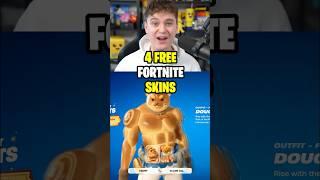 How To Get 4 FREE Skins in Fortnite! 