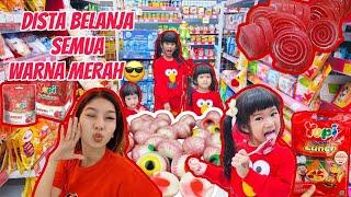 DISTA BORONG SEMUA WARNA MERAH!! SERU BGT!! #viralvideos