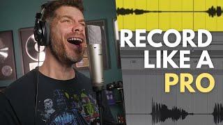 Recording your OWN Vocals like a PRO! 2023