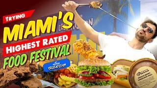 Eating at Miami's Highest Rated Food Festival