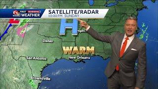 Tracking Oscar and another warm, dry week ahead