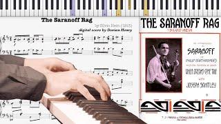 My piano solo of The Saranoff Rag by Silvio Hein (1913, Ragtime piano)