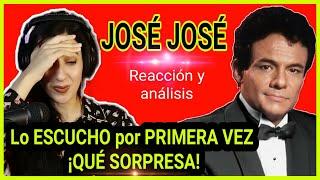 VOCAL COACH REACTS to JOSE JOSE  Reaction jose jose almohada  (with subtitles)