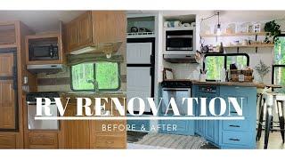 RENOVATED RV TOUR | BEFORE & AFTER